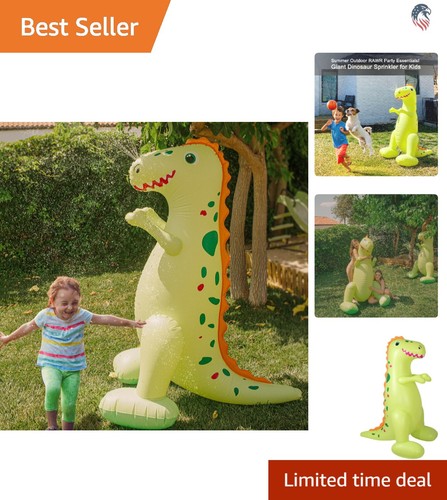 Giant dinosaur sprinkler - dinosaur,