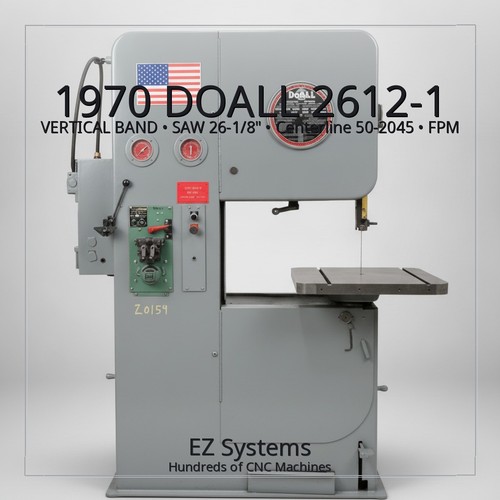 1970 doall 2612 vertical - 2612-1,
