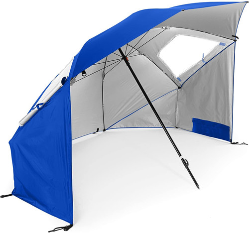 Huge beach umbrella sun - umbrella, tent