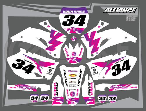 Yamaha retro graphics - yamaha,