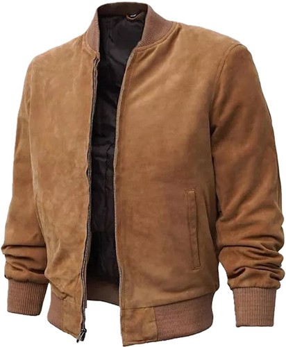 Men camel brown genuine - camel,