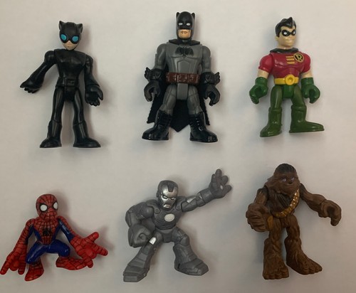 Lot six imaginext figures - lot,