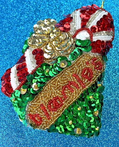 Sequin bead ornament candy - sequin,