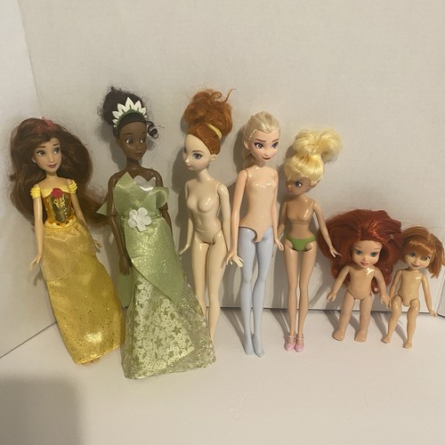 Disney princess dolls lot - disney, of