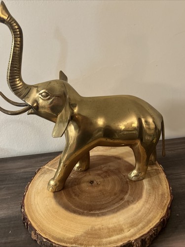 Large vtg solid brass - solid,