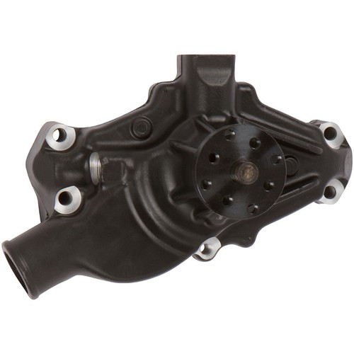 Black small block chevy - small,