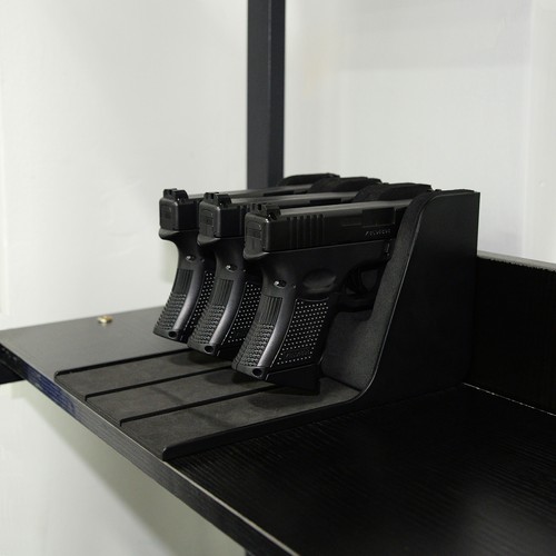 Pistol rack handgun storage - pistol,