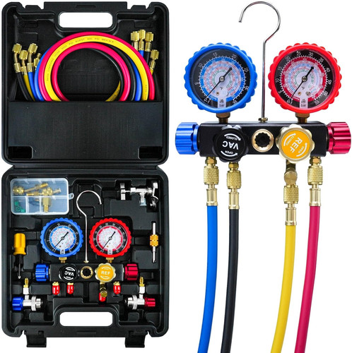 Way gauge set hvac - 4,
