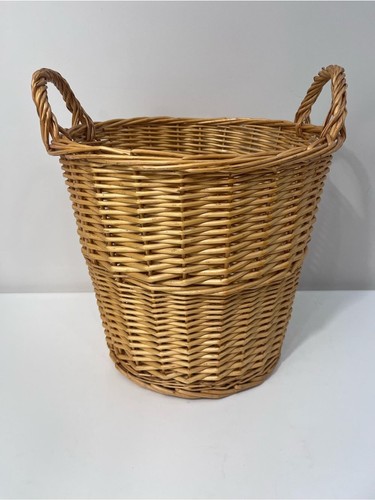 Vintage wicker basket - wicker,