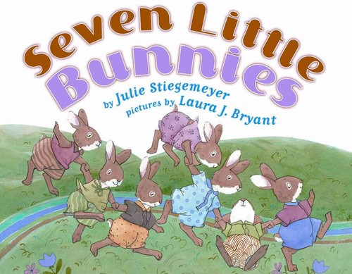 Seven little bunnies - bunnies,