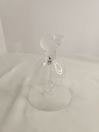 Lalique crystal dinner bell - lalique,
