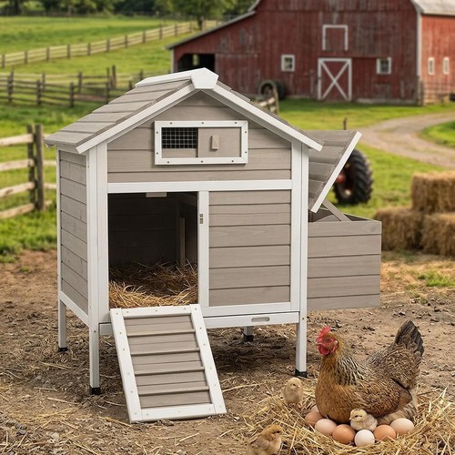 Chicken coop rabbit hutch with - chicken,
