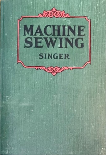 Machine sewing singer book - machine,
