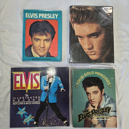 Elvis presley books - bundle, lot