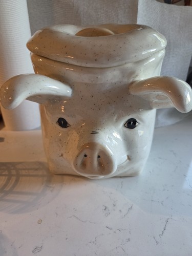 Pig cookie jar never used - pig,