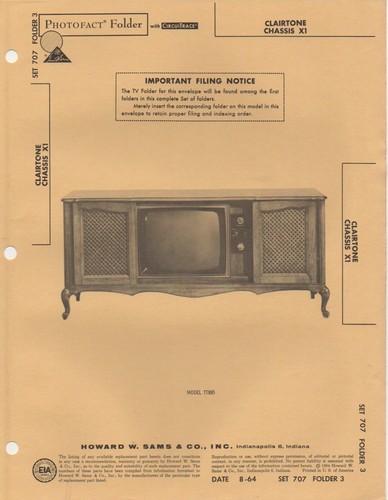 1964 clairtone television - 1964,