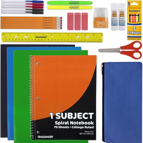 School supplies kit - school,