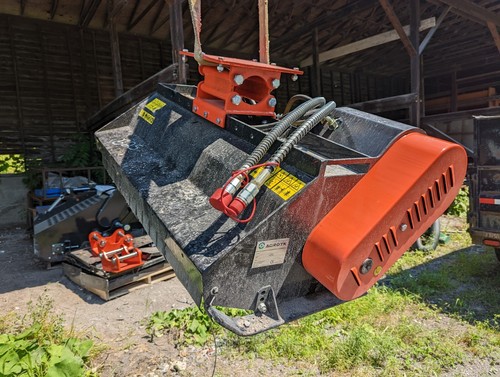 New excavator flail mower - flail,