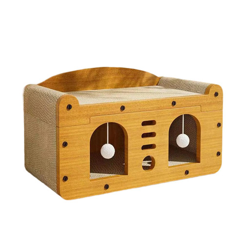 Cat scratcher house kitten - house,