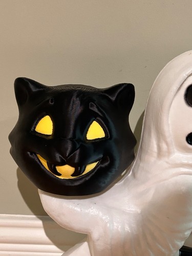 Black ylw cat lantern - cat, for