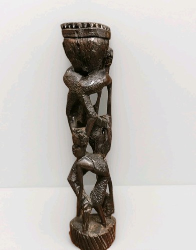 Antique hand carved ebonized - hand,