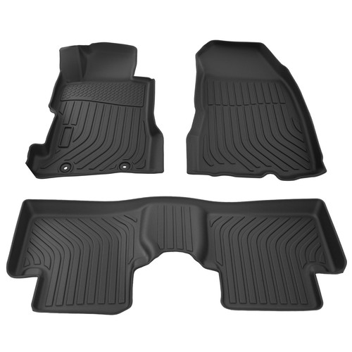 Black waterproof floor - floor, mats