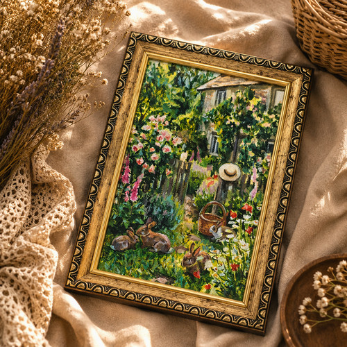 English cottage garden - english,