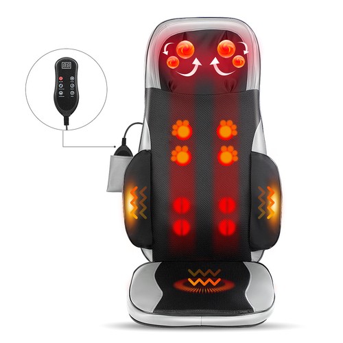 Back massage heated neck body - back,