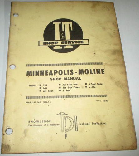 Minneapolis moline 335 - minneapolis,