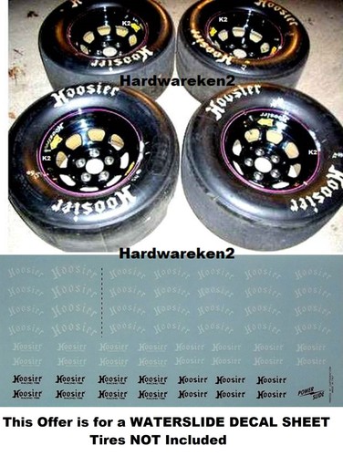 Nascar decal hoosier tire - hoosier,