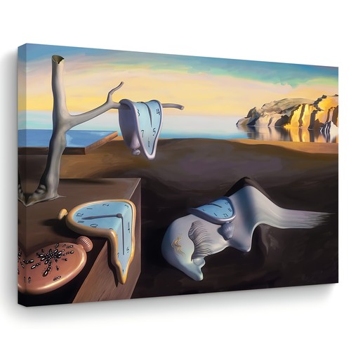 Surreal melting clock - clock, dali