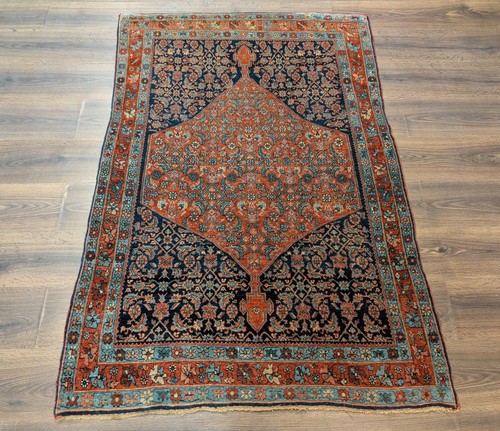 Antique per sian bidjar rug - per'sian,