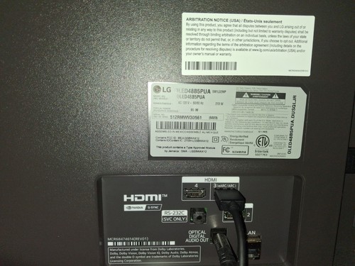 Oled48b5pua oled 4k - 48",