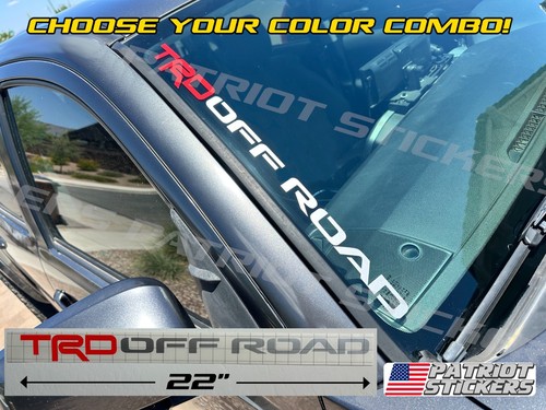 Trd off road - trd, windshield