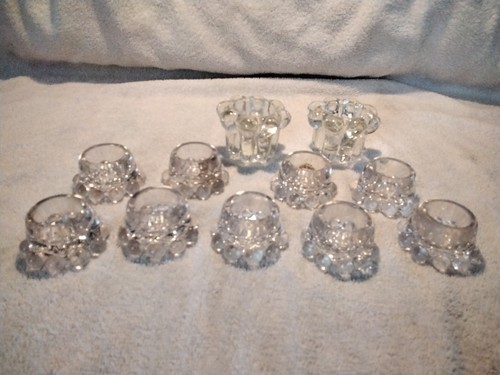 Vintage candlewick clear - 9,