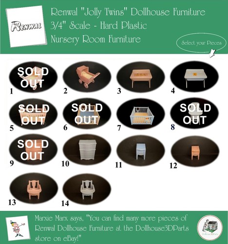 Renwal vintage dollhouse - renwal,
