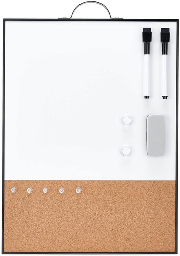 Small whiteboard cork board - whiteboard, cork-board