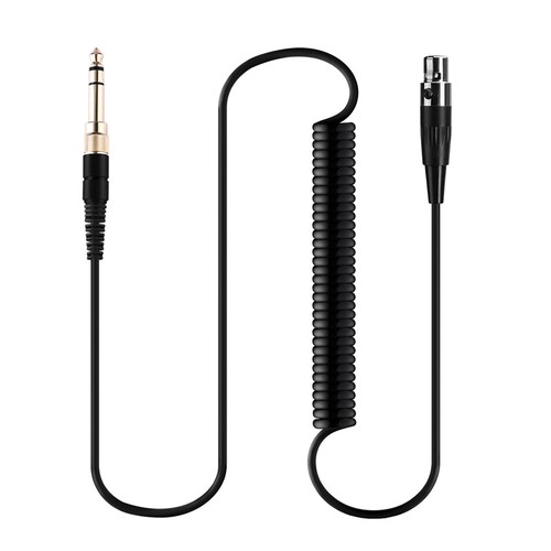 Coiled spring audio cable - coiled,