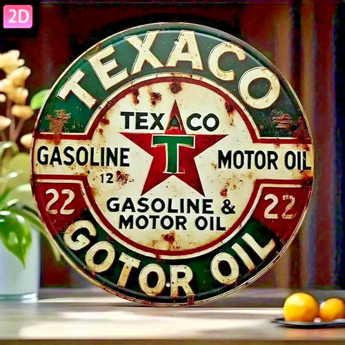Texaco gasoline motor oil - texaco,