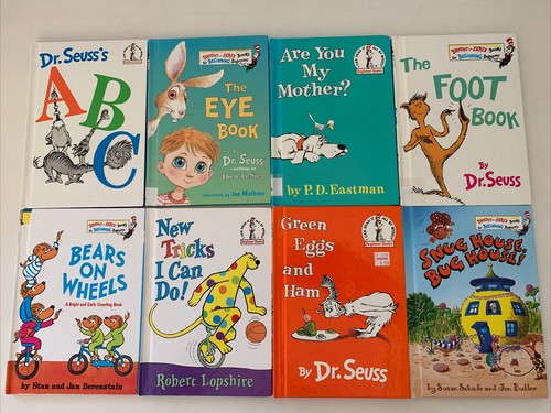 Pack lot books by dr - 8-pack,