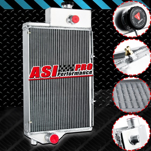 Row aluminum radiator fits - 4,
