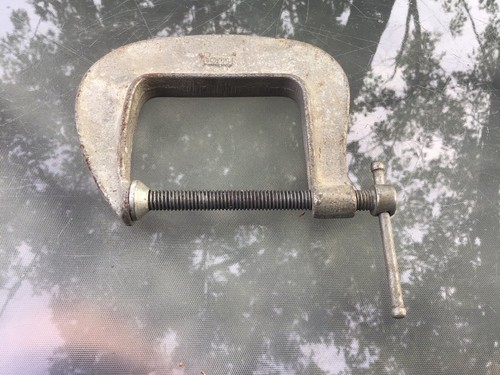Vtg pony cast metal clamp - vtg, cast-metal