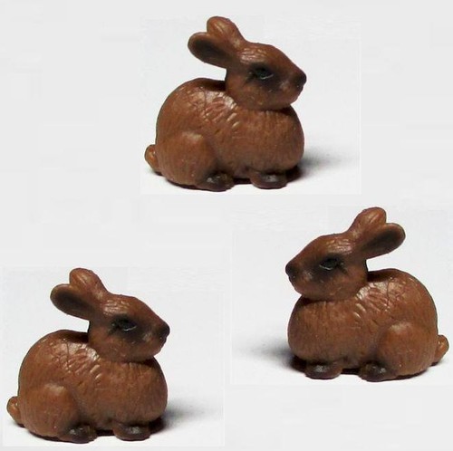 Toy bunny rabbit - toy, set/3