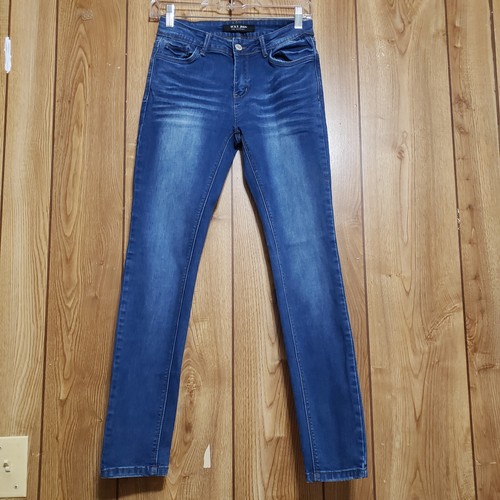 Blue skinny jeans stretch - blue,