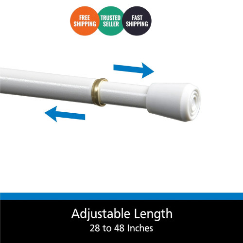 Mainstays adjustable spring - adjustable,