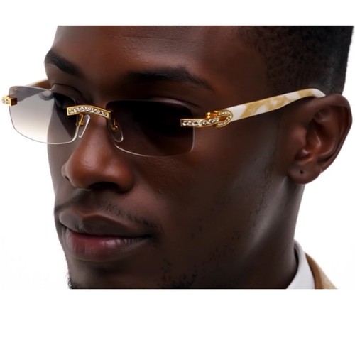 Gem accent sunglasses marble - gem,