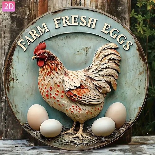 Farm fresh eggs - 2d,