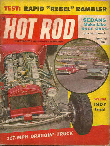 Hot rod august 1957 - august,