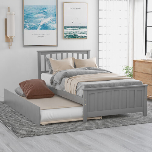 Wooden platform bed frames - wooden,