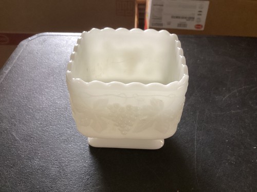 White glass square - glass,